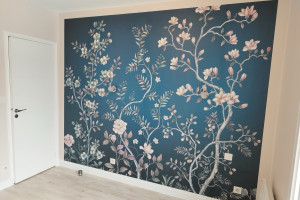 Photo de galerie - Je pose le papier peint