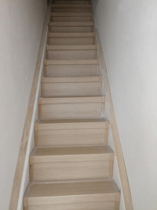 Photo de galerie - Rénovation escalier après
