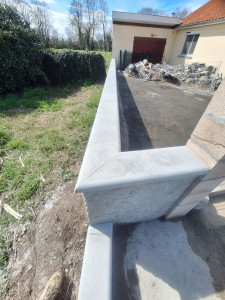 Photo de galerie - Pose de chapeaux de Mur