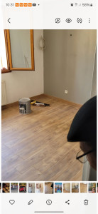 Photo de galerie - Pose parquet 