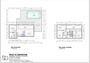 Photo de galerie - Création d un projet de construction. Plan de distribution 2D