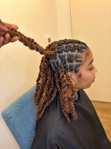 Photo de galerie - Barrel twist / imitation de locks nattés 