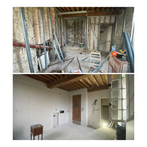 Photo de galerie - L’avant et l’après d’une chambre d’hotel 