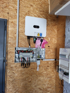 Photo de galerie - Installation électrique photovoltaïque 