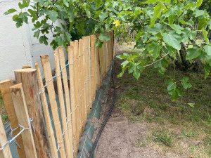 Photo de galerie - Pose d'une Ganivelle 