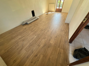 Photo de galerie - Pose de parquet - Revêtement de sol