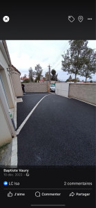 Photo de galerie - Enrobé pour un extérieur de maison 