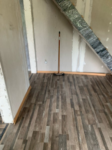 Photo de galerie - Pose de parquet