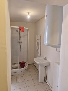 Photo de galerie - Finition en enduit salle de bain 