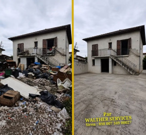 Photo de galerie - Entreprise locale spécialisée dans le débarras, le nettoyage de fin de chantier, l'entretien de propriétés et les petits travaux. Travail soigné, rapide et efficace. Devis gratuit !