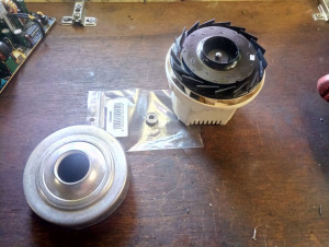 Photo de galerie - Changement roulement de moteur aspirateur