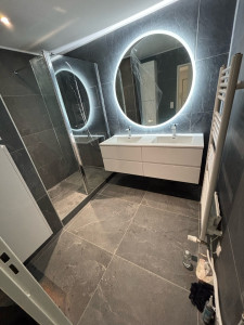 Photo de galerie - Rénovation sdb complète 
