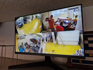 Photo de galerie - Installation de video surveillance