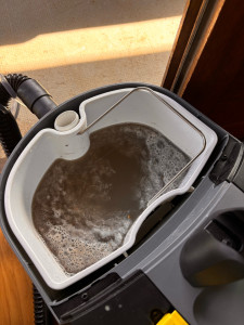 Photo de galerie - Résultat bac shampouinage tapis 