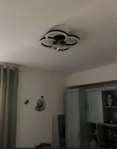 Photo de galerie - Pause applique avec ventilation sur plafond
