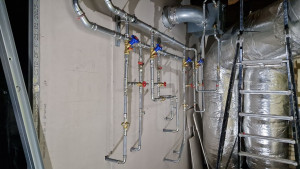 Photo de galerie - Alimentation des batteries de Vmc double fluides 
