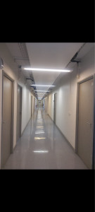 Photo de galerie - Changement complet de 50 tube néon led 