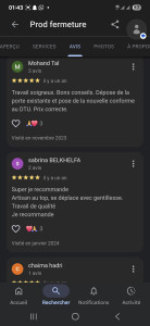 Photo de galerie - Avis de nos installations 