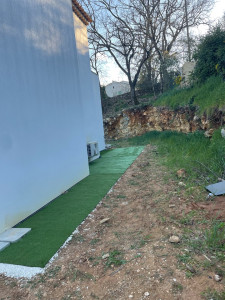 Photo de galerie - Pose de synthétique 