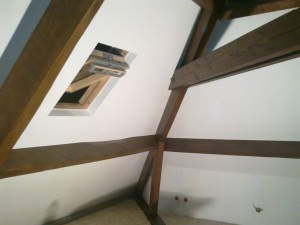 Photo de galerie - Pose velux, pose OSB, placo....ect