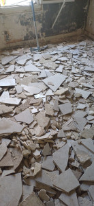 Photo de galerie - Changement carrelage 
