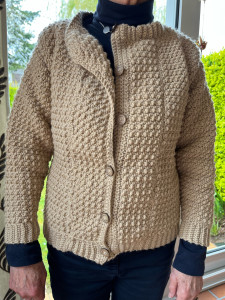 Photo de galerie - Réalisation d’un gilet en crochet 