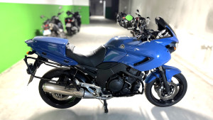 Photo de galerie - Yamaha TDM 900 après restauration partielle