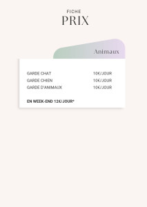 Photo de galerie - Fiche prix 