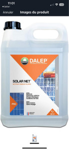 Photo de galerie - Nettoyage panneaux solaires