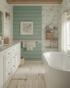 Photo de galerie - Aménagement salle de bains 