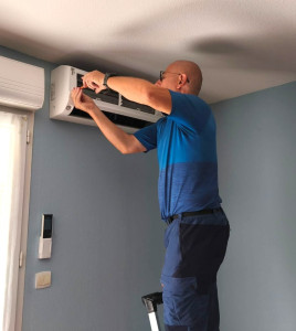 Photo de galerie - Montage climatisation