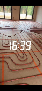 Photo de galerie - Plancher chauffant