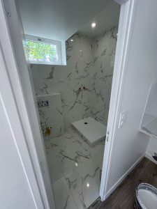 Photo de galerie - Pose de carrelage et installation de sanitaires
