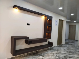 Photo de galerie - Décoration salon peinturé 