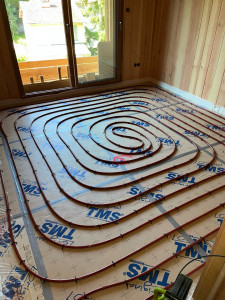 Photo de galerie - Pose de plancher chauffant 