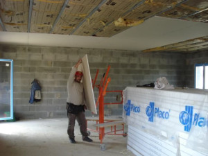 Photo de galerie - Nous réalisation tous vos travaux de plâtrerie, murs, cloison, et plafond pour vos projets de rénovation ou construction neuve. 