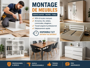 Photo de galerie - Montage meubles en kit