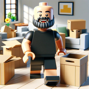 Photo de galerie - En plein déballage
