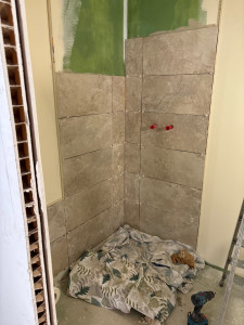 Photo de galerie - Carrelage salle de bain 