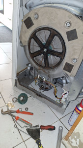 Photo de galerie - Changement roulement lave ligne 