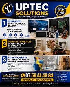 Photo de galerie -     “Réparer, monter, nettoyer… Nous faisons le travail, vous profitez du résultat.”