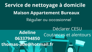 Photo de galerie - Femme de ménage avec expérience 
organiser ponctuelle 