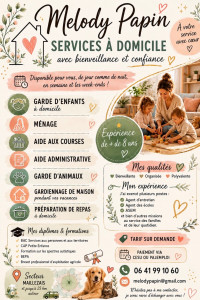 Photo de galerie - Mes services 