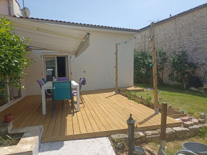 Photo de galerie - Création d'une terrasse bois