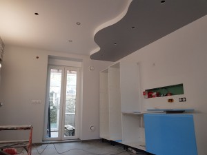 Photo de galerie - Faux plafond et mur en ba13