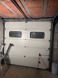 Photo de galerie - Remplacement des ressorts sur porte de garage 