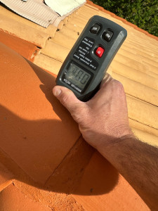 Photo de galerie - Recherche d’humidité, mesure d’étanchéité