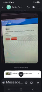 Photo de galerie - Vision des défauts électronique sur valise 
diagnostique. 


e diagnostique.