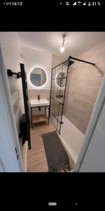 Photo de galerie - Rénovation salle de bain complète.
