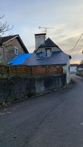 Photo de galerie - Rénovation toiture Ardoise